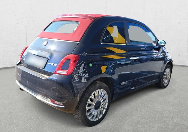 Fiat 500 cena 64999 przebieg: 32000, rok produkcji 2022 z Częstochowa małe 172